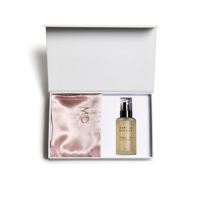 Manuka Dreams silk pillowcase, hypoallergenic, silk, Penney & Bennett, Sunday home store, Superette, health post, oh natural