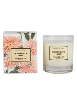 George & Edi candle, home fragrance, soy candle, NZ made, Ecoya