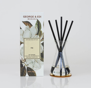 George & Edi, oh natural, healthpost, fig, reed diffuser, Ecoya, Glasshouse, Ashley & co