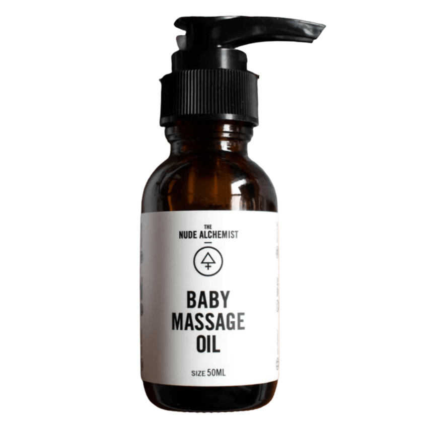 Nude Alchemist, baby massage oil, natural